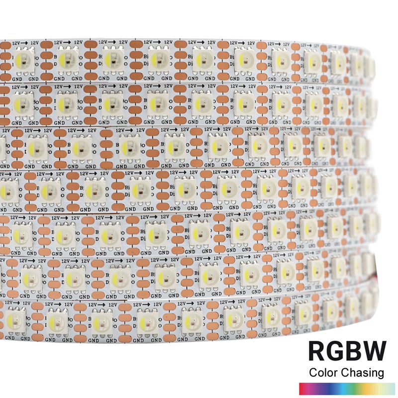 Spool of flexible LED strip lighting